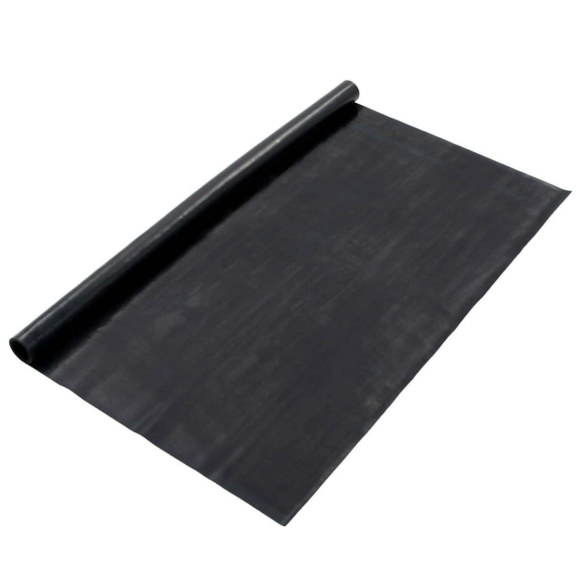 Bodenbelag Schwarz 1,2 x 5 m Gummi