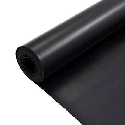 Bodenbelag Schwarz 1,2 x 5 m Gummi