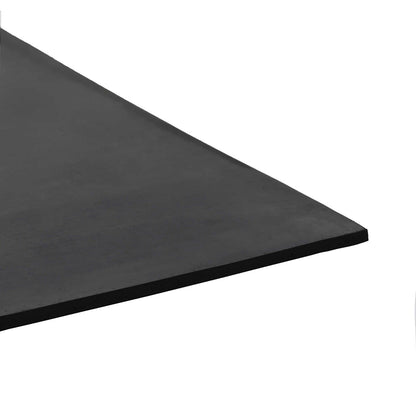 Bodenbelag Schwarz 1,2 x 2 m Gummi