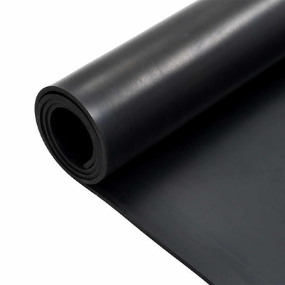 Bodenbelag Schwarz 1,2 x 2 m Gummi