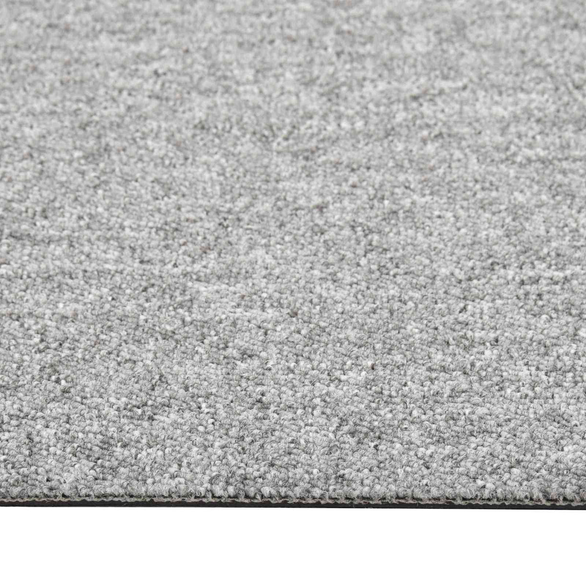 Teppich 20 stk. Hellgrau 50 x 50 cm 100% Polypropylen