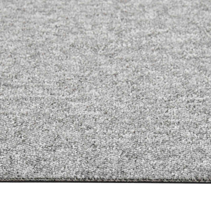 Teppich 20 stk. Hellgrau 50 x 50 cm 100% Polypropylen