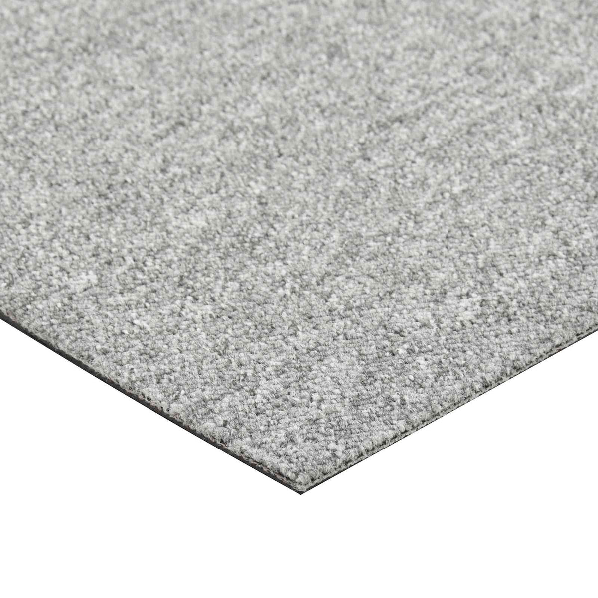Teppich 20 stk. Hellgrau 50 x 50 cm 100% Polypropylen