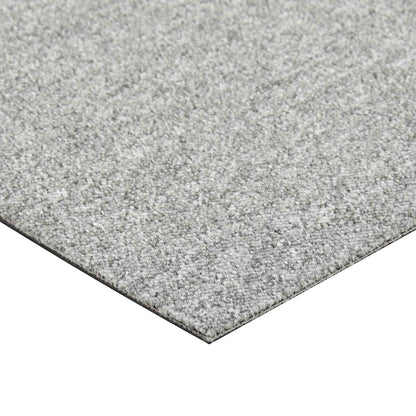 Teppich 20 stk. Hellgrau 50 x 50 cm 100% Polypropylen