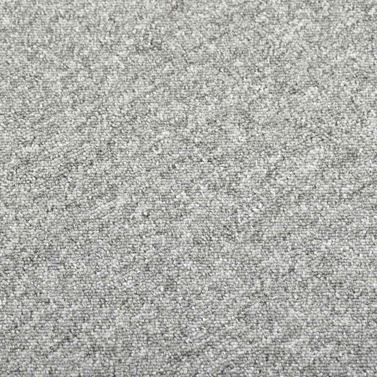 Teppich 20 stk. Hellgrau 50 x 50 cm 100% Polypropylen