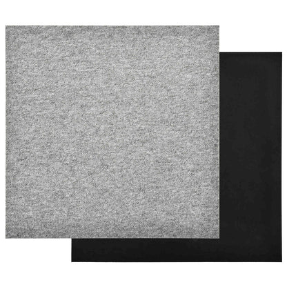 Teppich 20 stk. Hellgrau 50 x 50 cm 100% Polypropylen