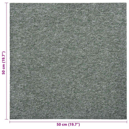 Teppich 20 stk. Grün 50 x 50 cm 100% Polypropylen
