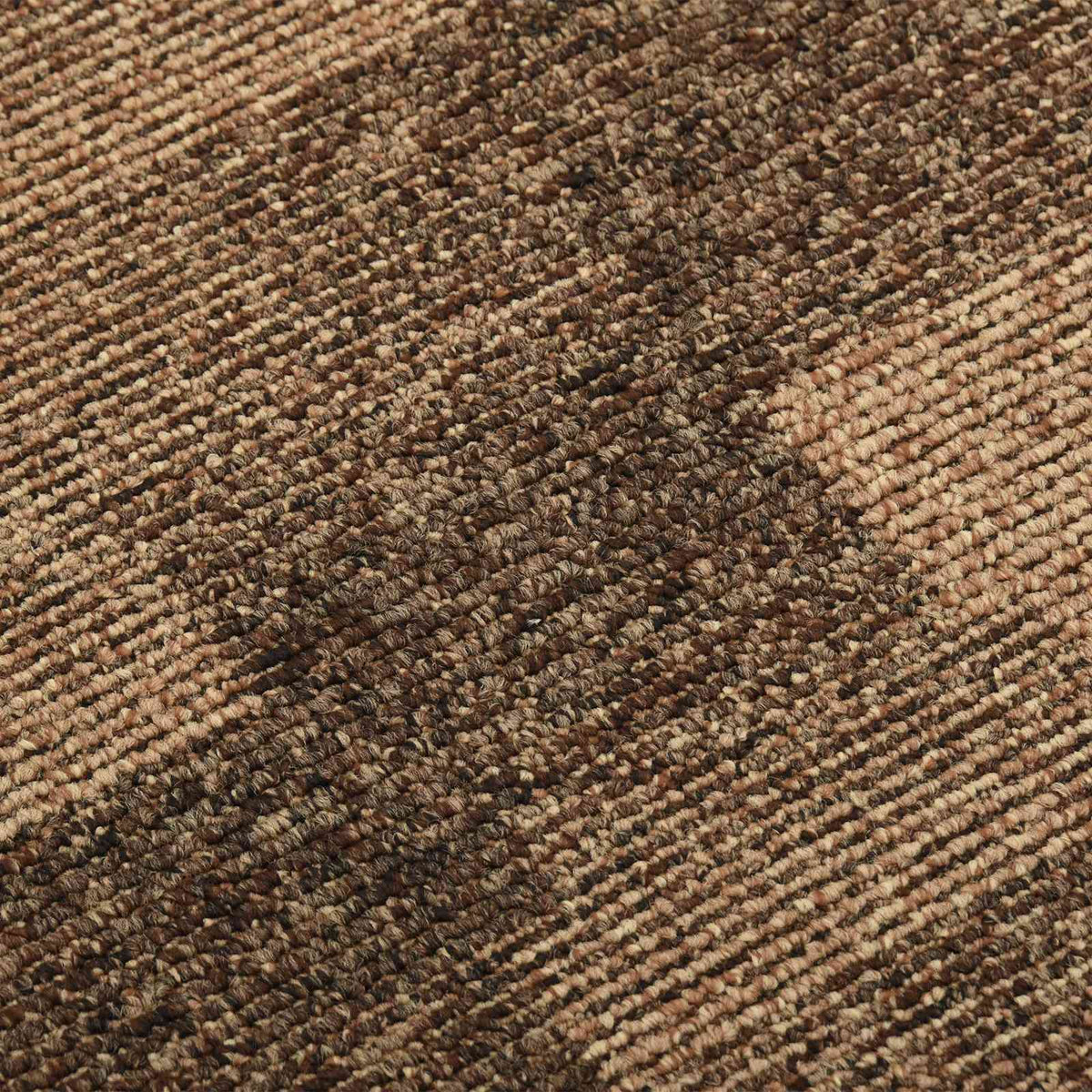 Boden Teppich 20 stk. Braun 50 x 50 cm PP Niedriger Flor