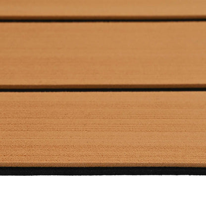 Bootsmatte Braun und Schwarz 240 x 90 cm EVA