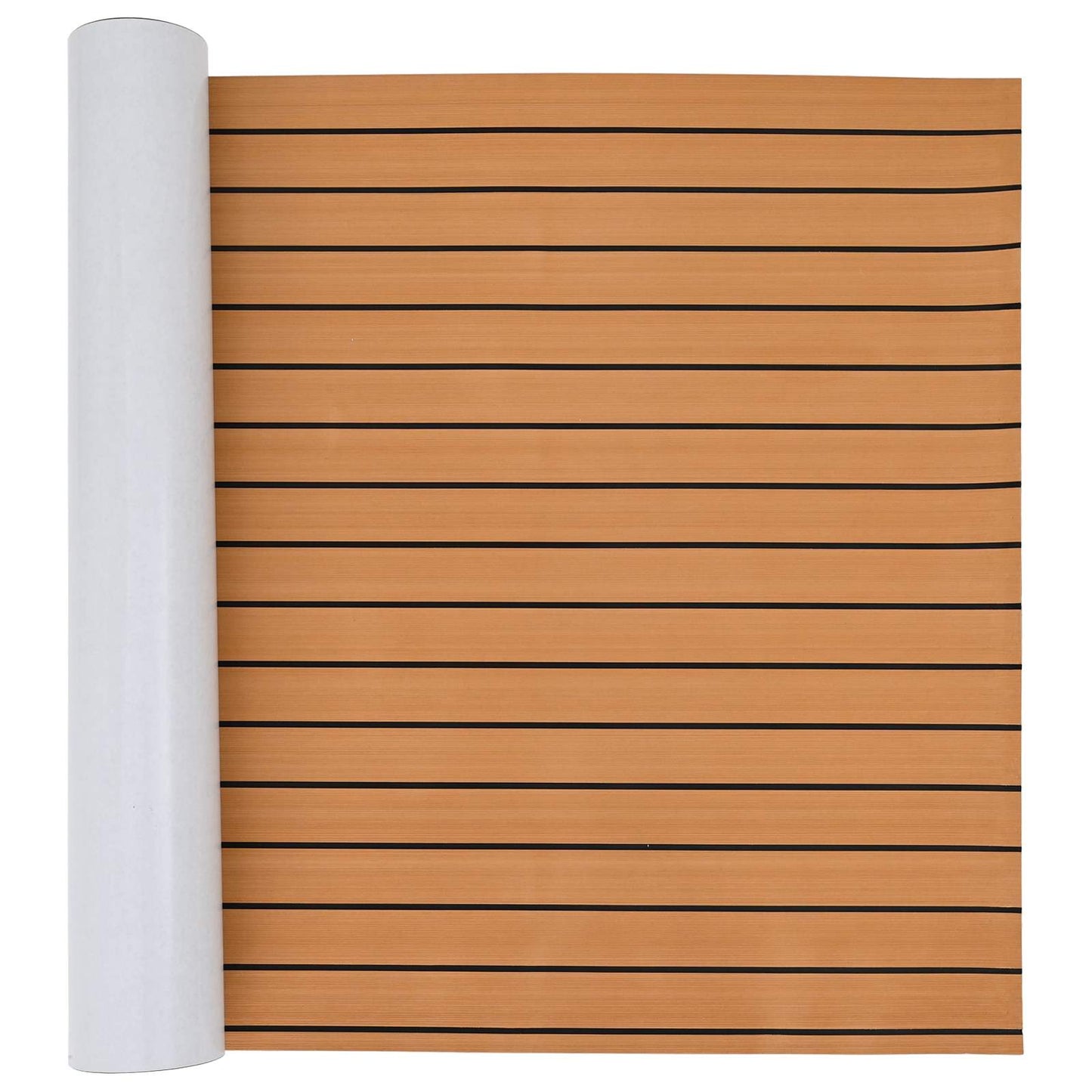 Bootsmatte Braun und Schwarz 240 x 90 cm EVA