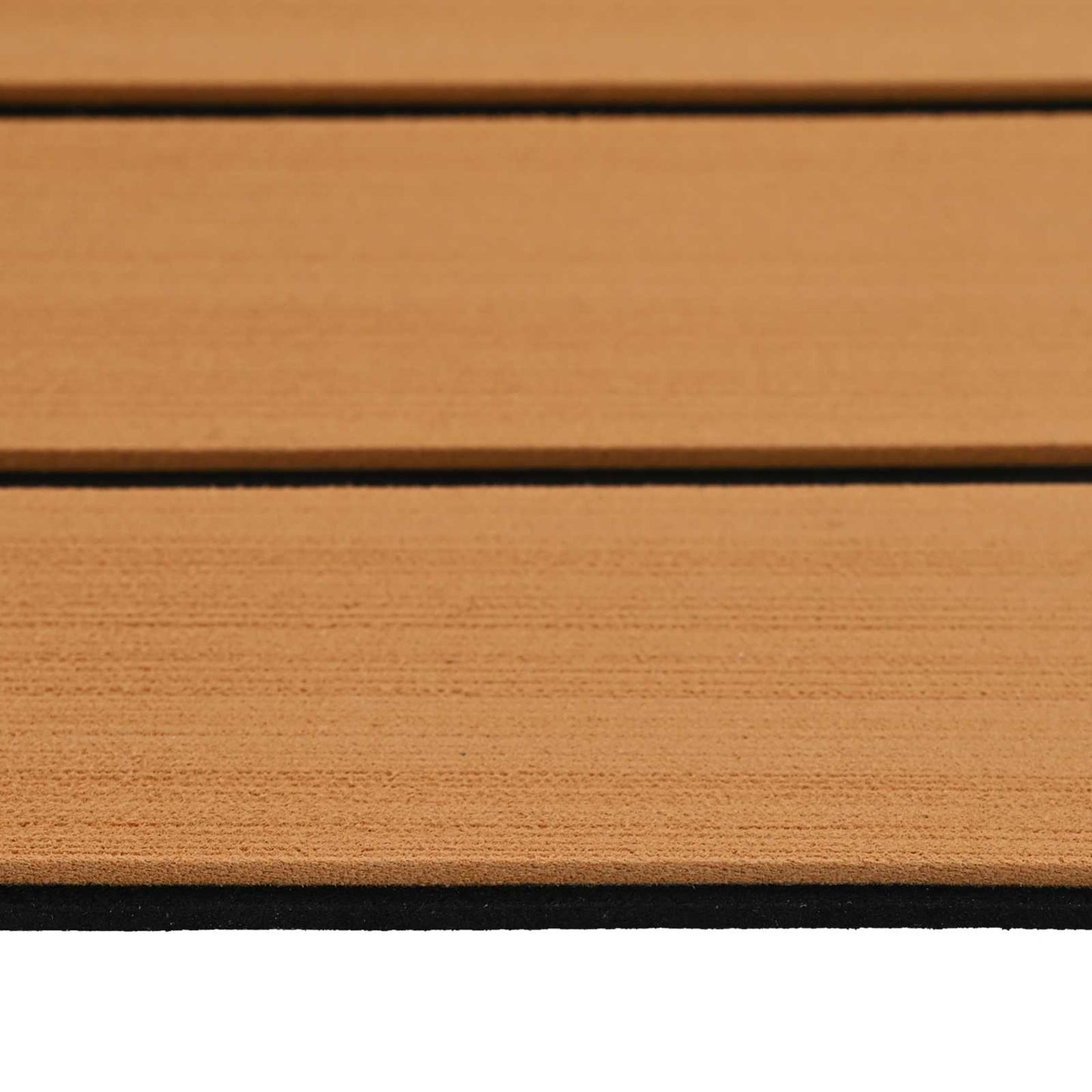 Bootsmatte Gestreift Braun und Schwarz 240 x 60 cm EVA