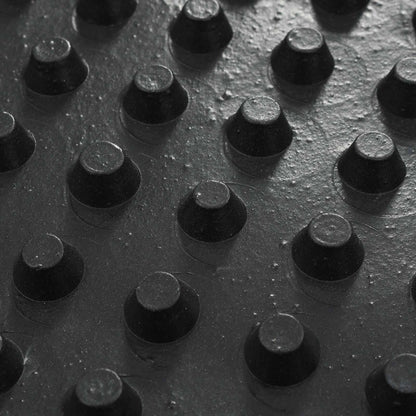 Dimpled Drainage Sheet Schwarz 1 x 10 m HDPE
