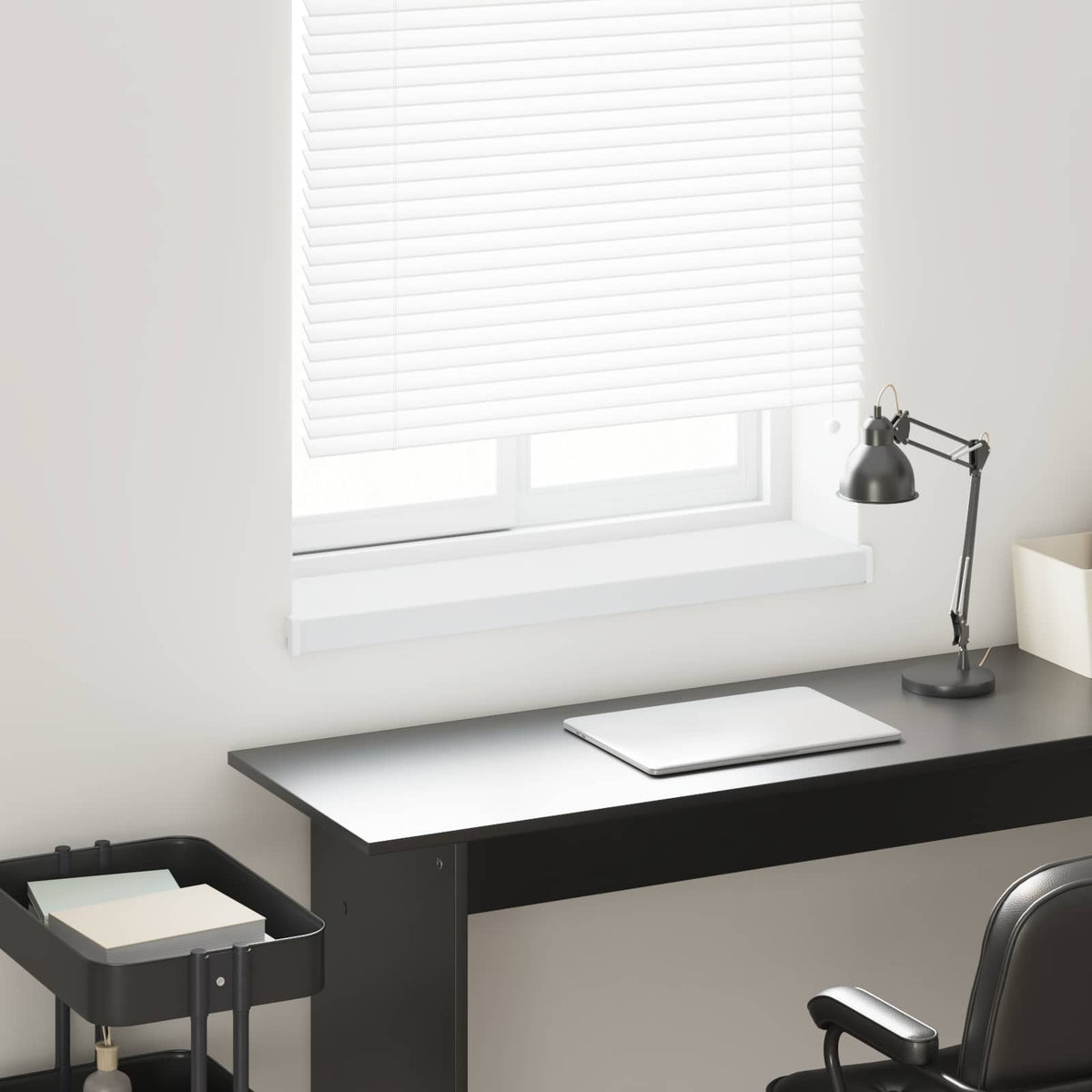 Fensterbank Weiß 60 x 25 x 4,5 cm PVC