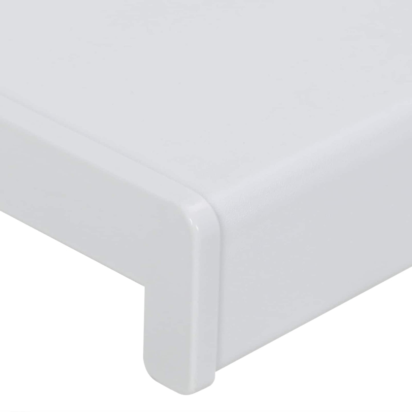 Fensterbank Weiß 80 x 25 x 4,5 cm PVC