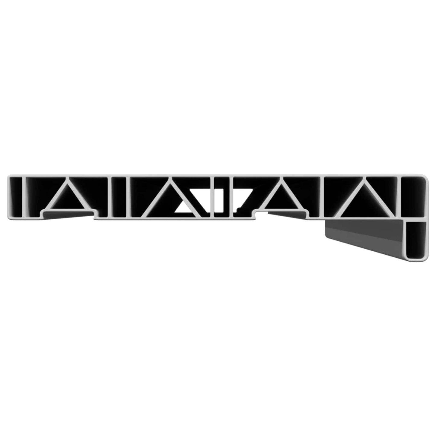 Fensterbank Weiß 100 x 25 x 4,5 cm PVC