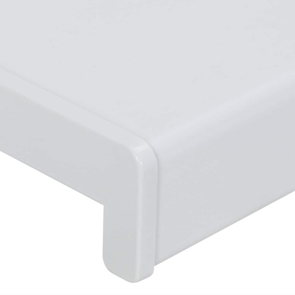 Fensterbank Weiß 140 x 25 x 4,5 cm PVC