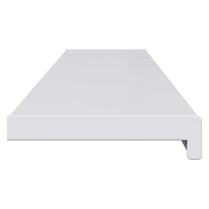 Fensterbank Weiß 140 x 25 x 4,5 cm PVC