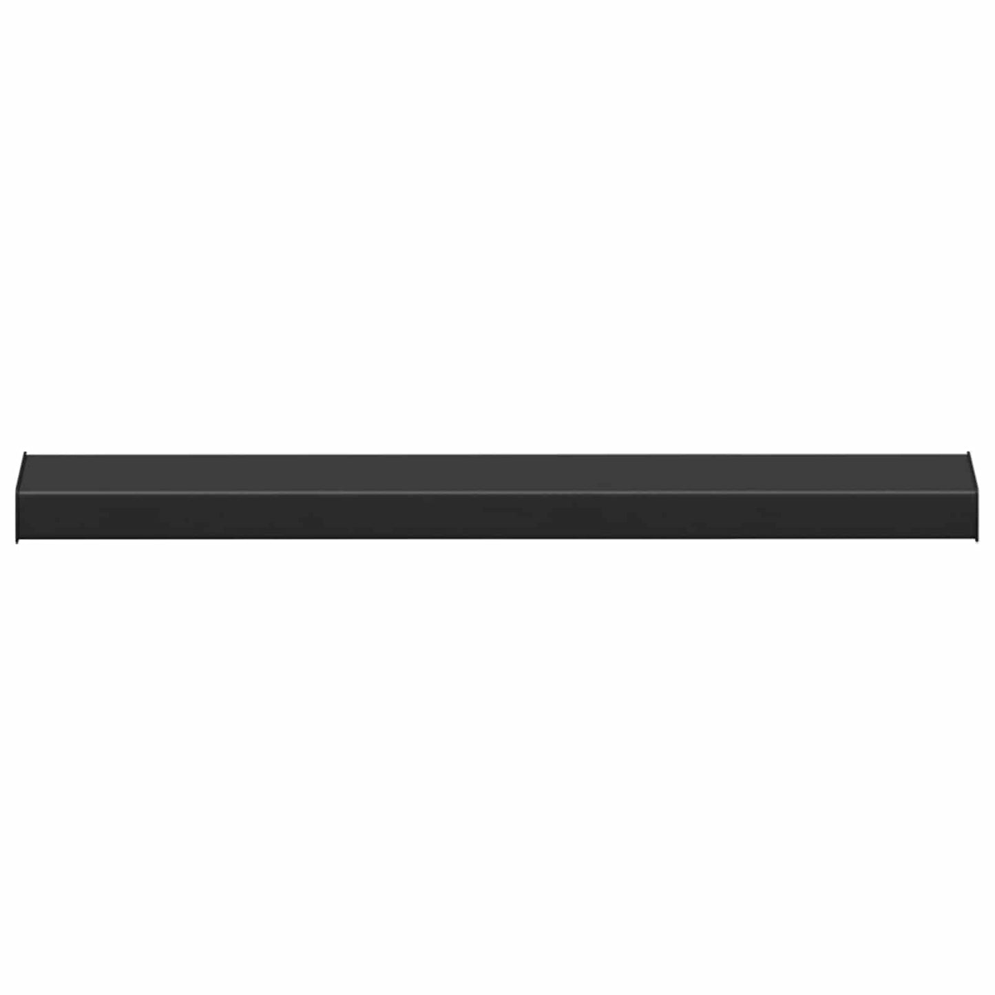 Fensterbank Schwarz mit Holzmaserung 60 x 15 x 4,5 cm PVC