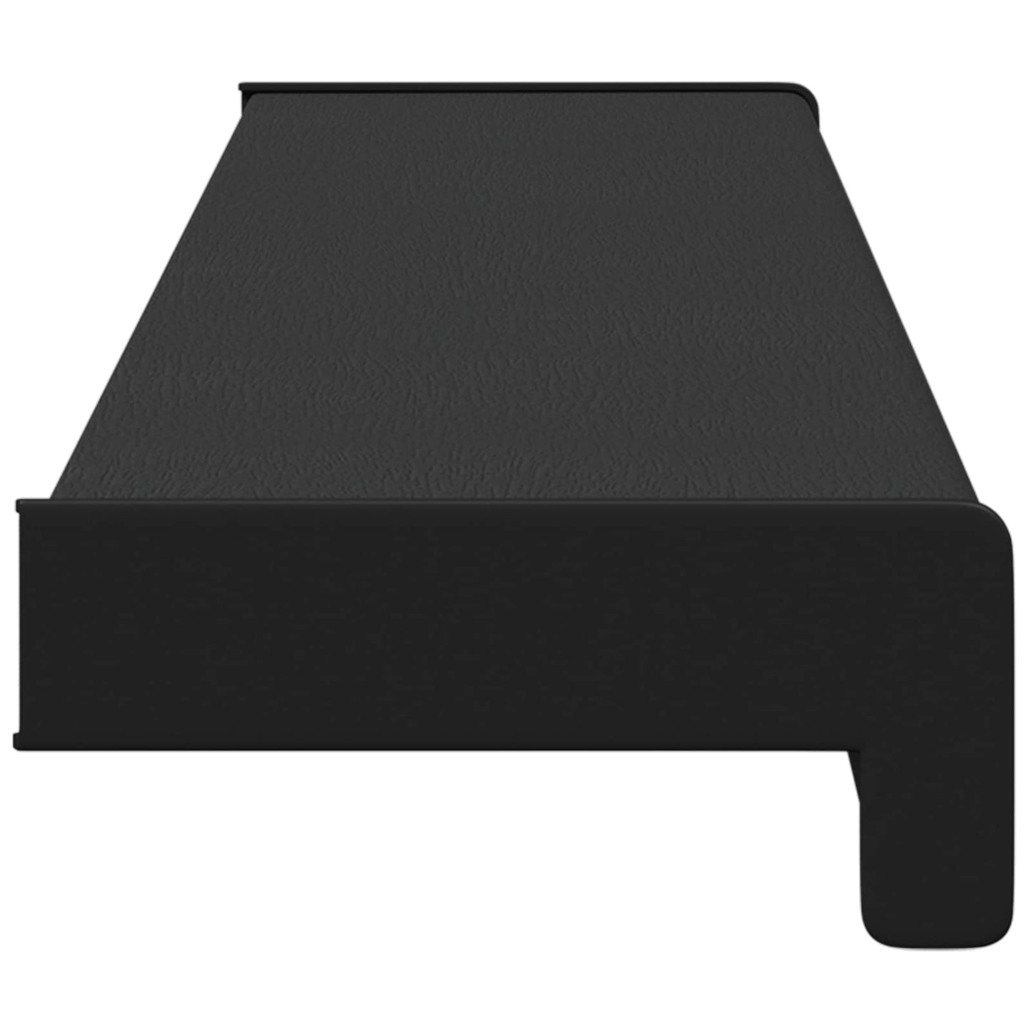 Fensterbank Schwarz mit Holzmaserung 80 x 15 x 4,5 cm PVC