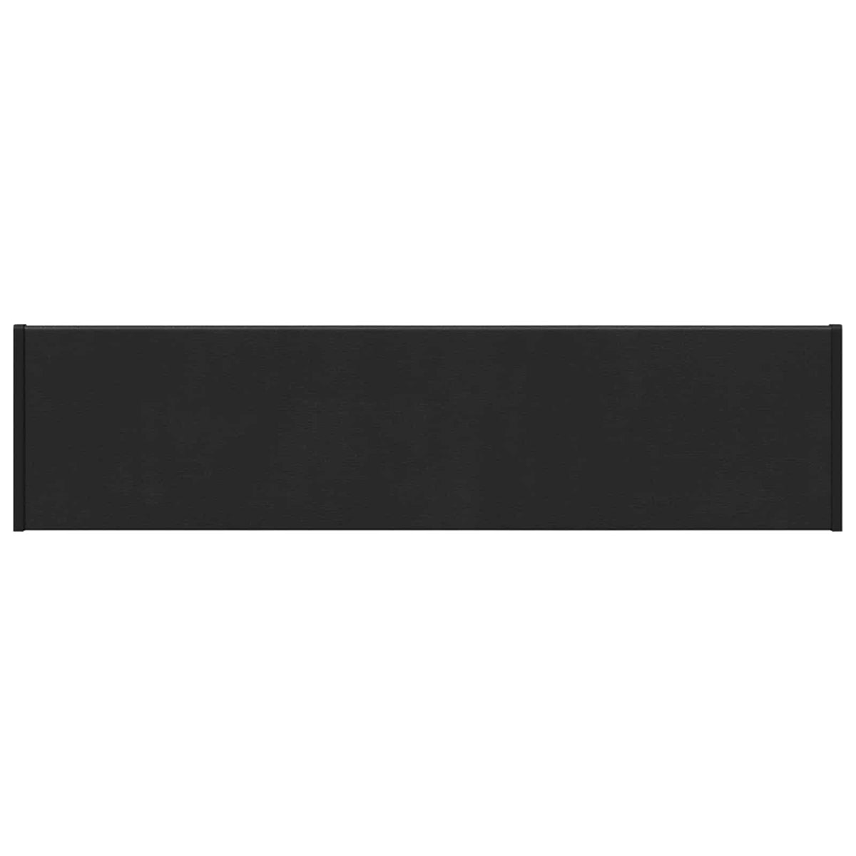 Fensterbank Schwarz mit Holzmaserung 80 x 20 x 4,5 cm PVC