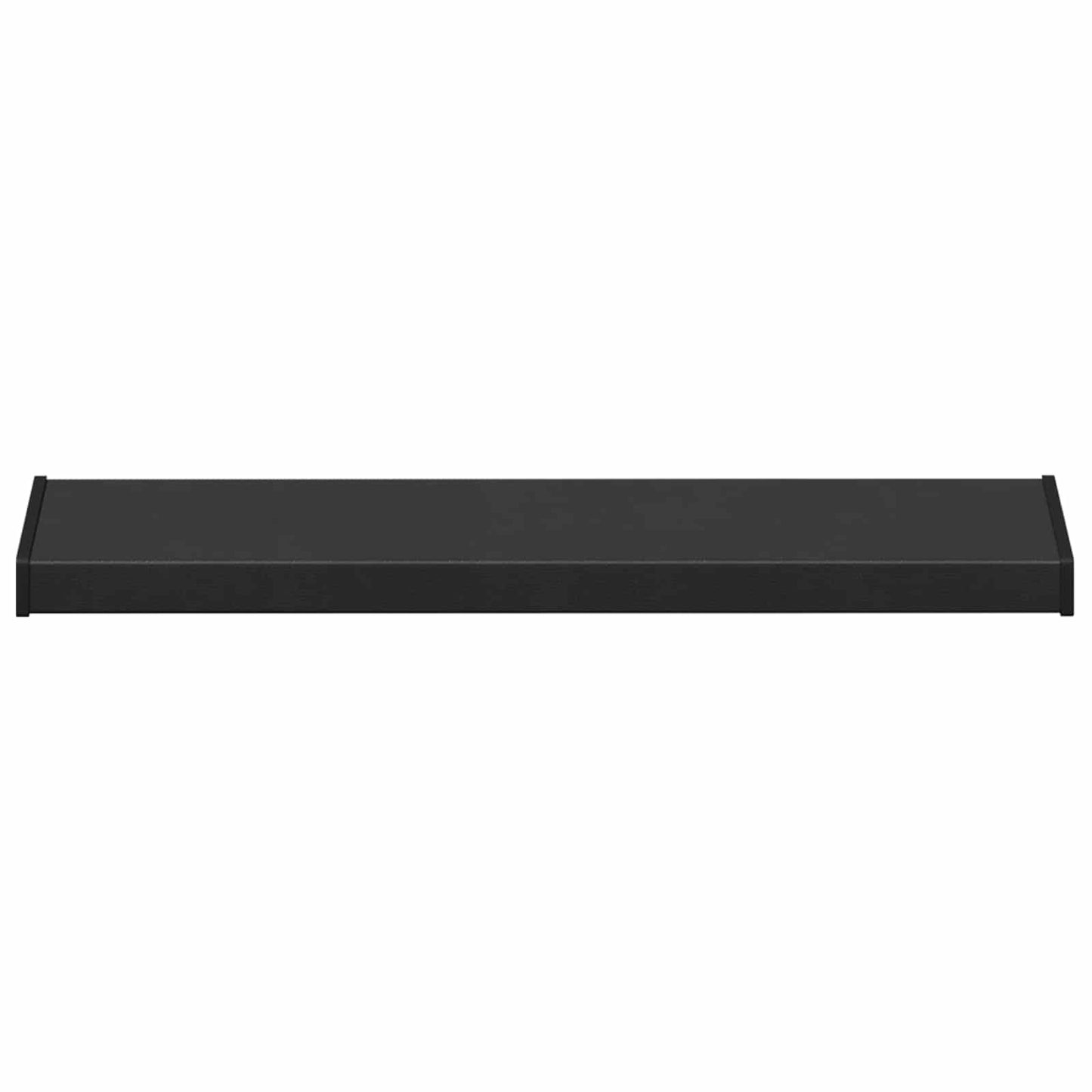 Fensterbank Schwarz mit Holzmaserung 100 x 20 x 4,5 cm PVC