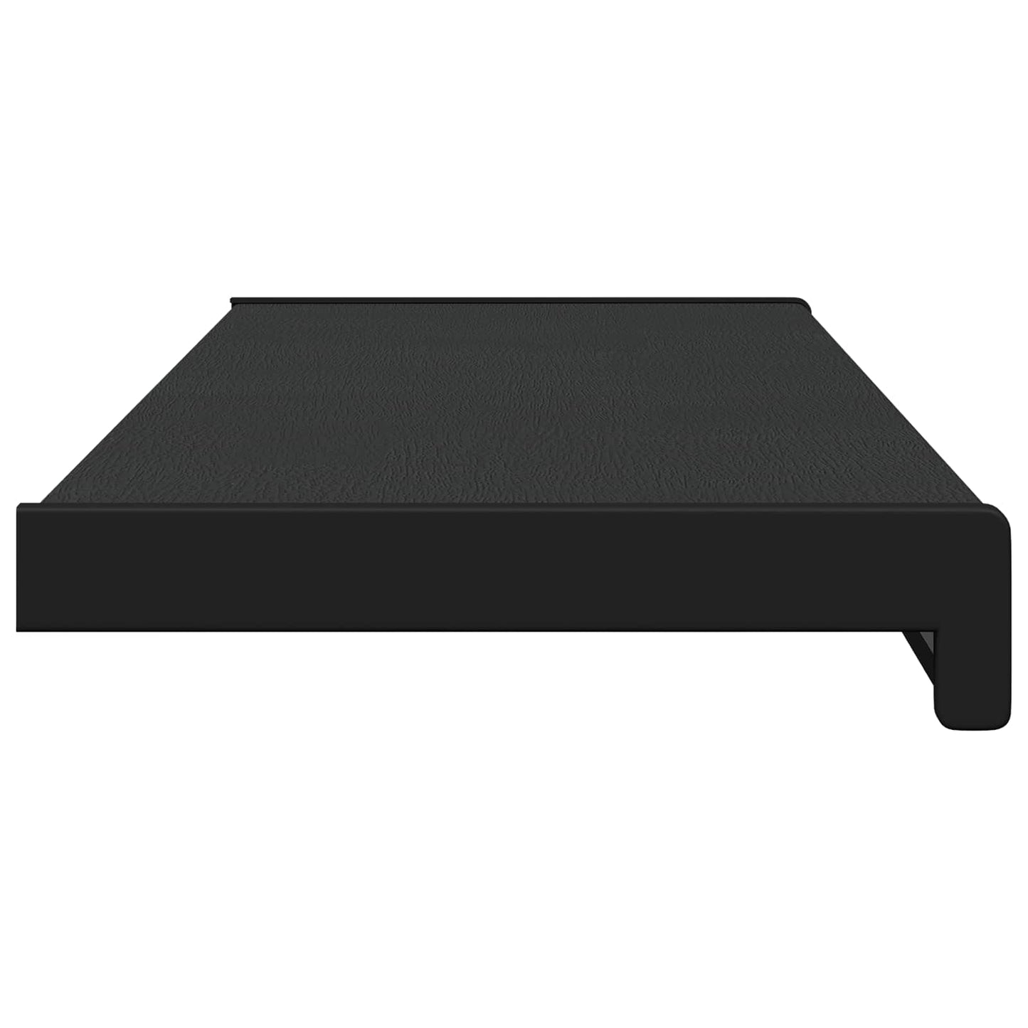 Fensterbank Schwarz mit Holzmaserung 100 x 20 x 4,5 cm PVC