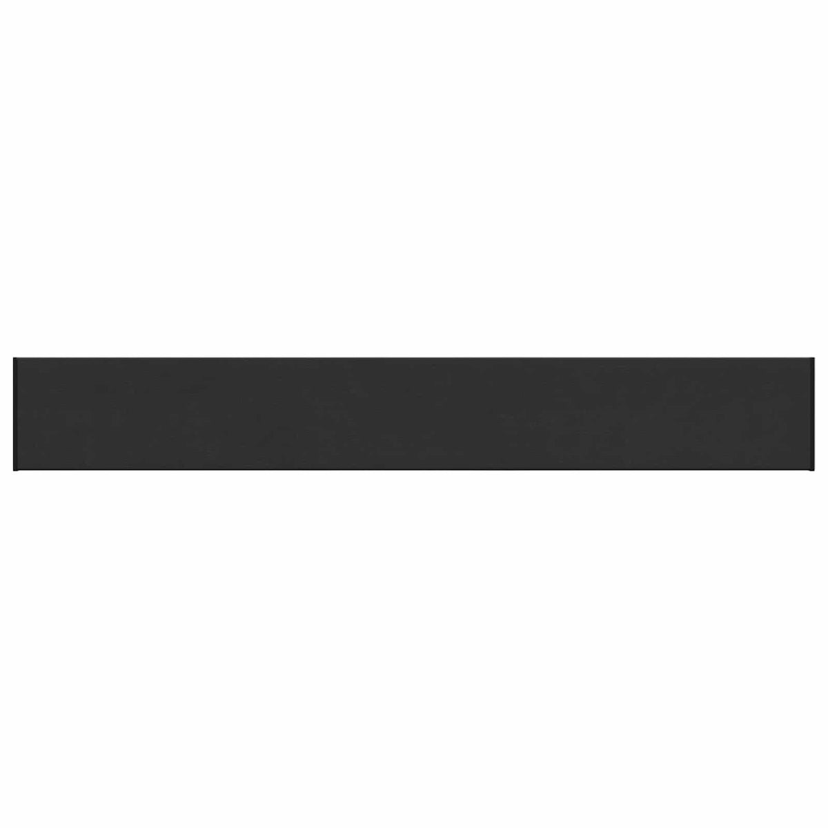 Fensterbank Schwarz mit Holzmaserung 120 x 20 x 4,5 cm PVC