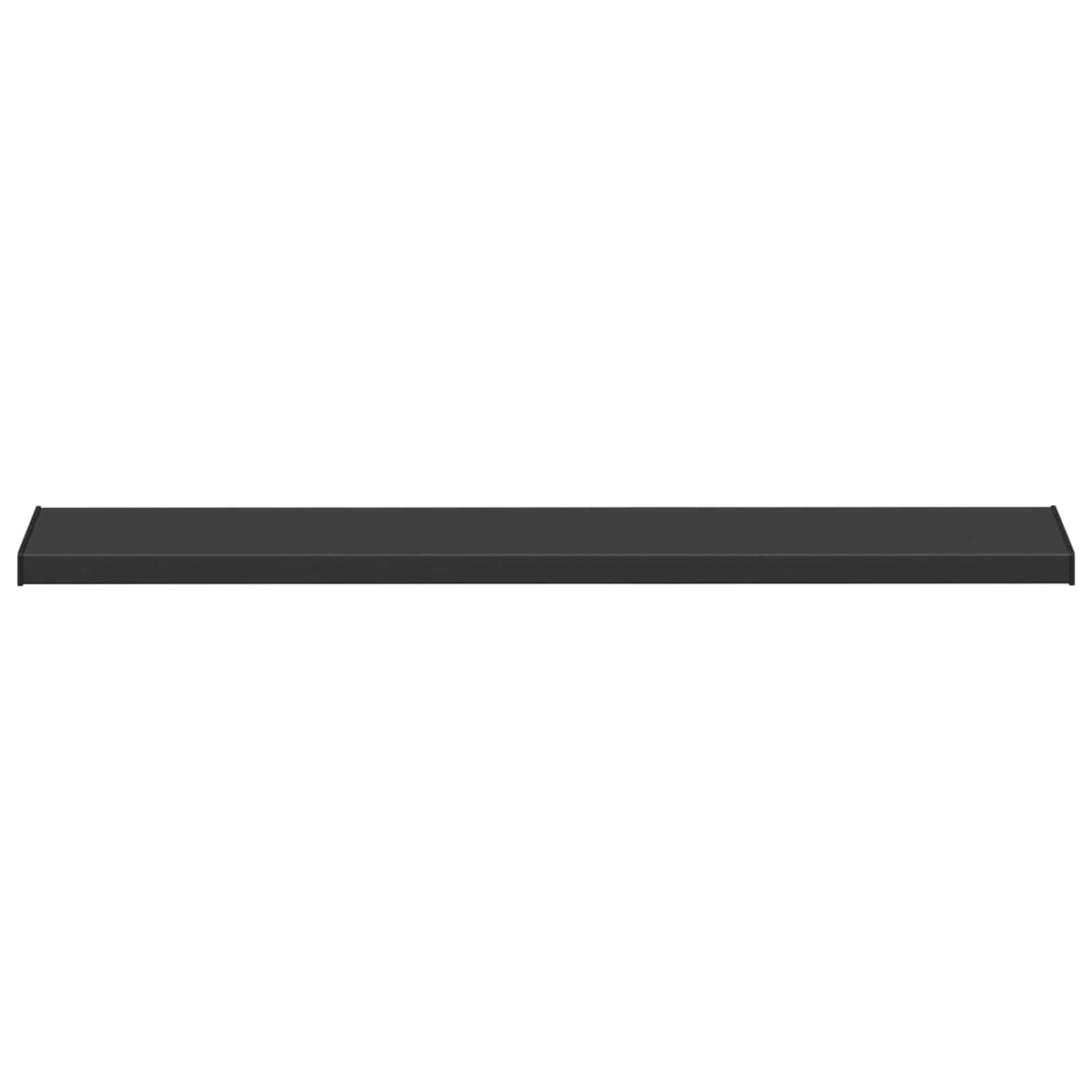 Fensterbank Schwarz mit Holzmaserung 120 x 25 x 4,5 cm PVC