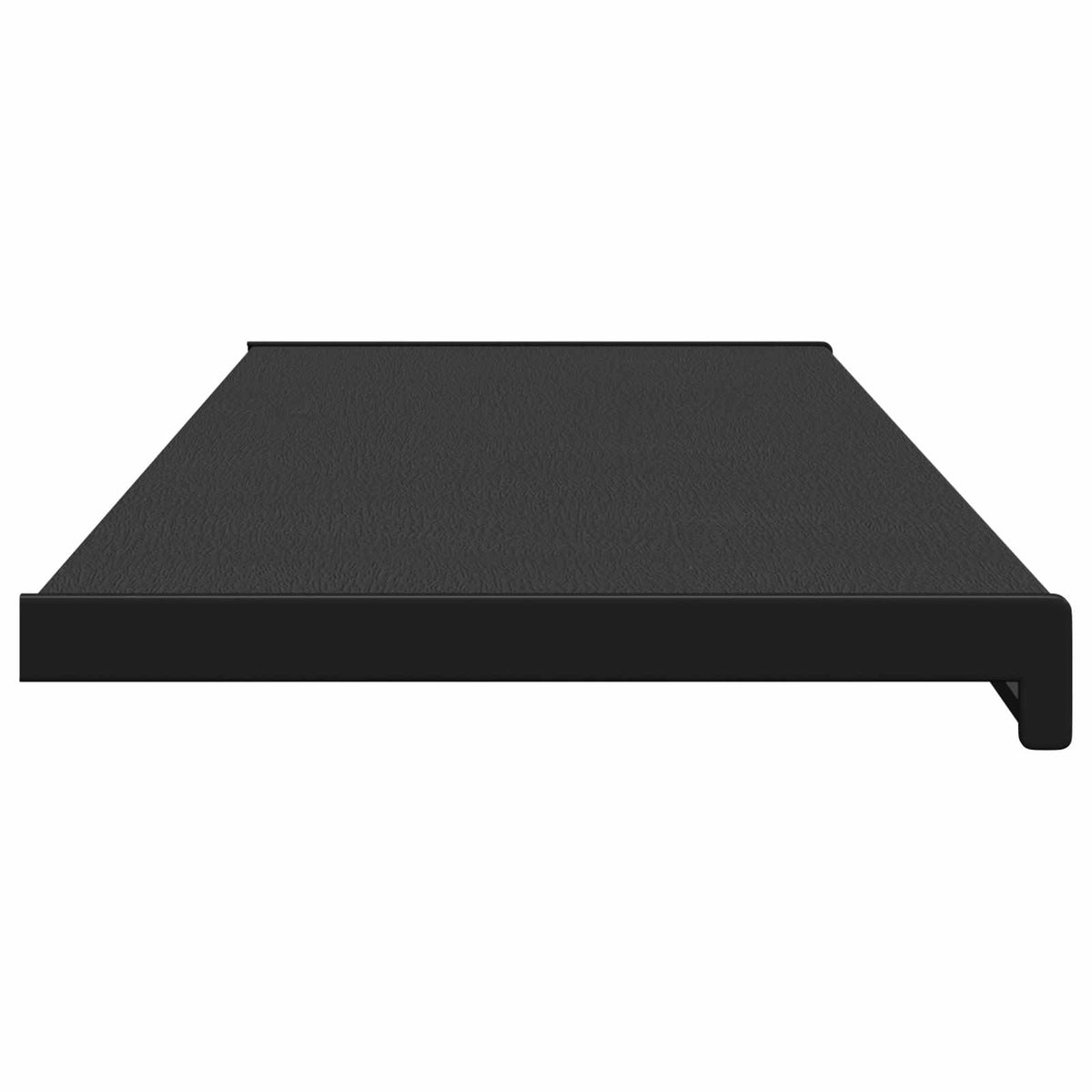 Fensterbank Schwarz mit Holzmaserung 120 x 30 x 4,5 cm PVC
