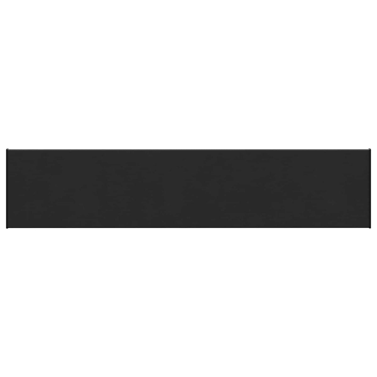 Fensterbank Schwarz mit Holzmaserung 120 x 30 x 4,5 cm PVC