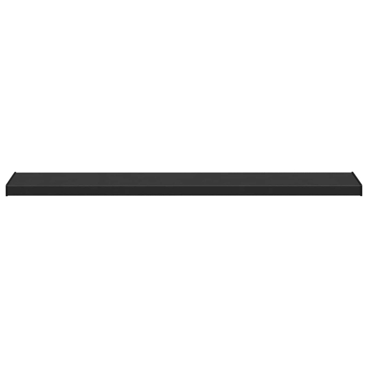Fensterbank Schwarz mit Holzmaserung 120 x 35 x 4,5 cm PVC