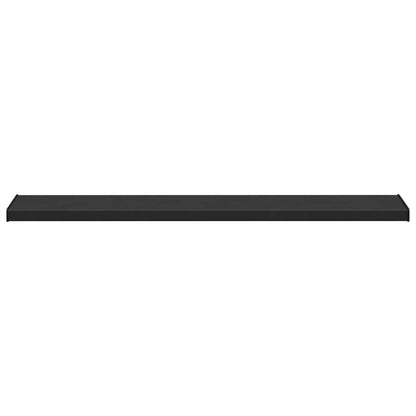 Fensterbank Schwarz mit Holzmaserung 120 x 35 x 4,5 cm PVC