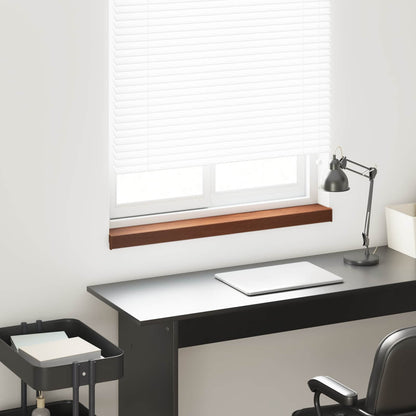 Fensterbank Braunes Holz 80 x 15 x 4,5 cm PVC