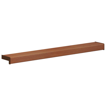 Fensterbank Braunes Holz 80 x 15 x 4,5 cm PVC