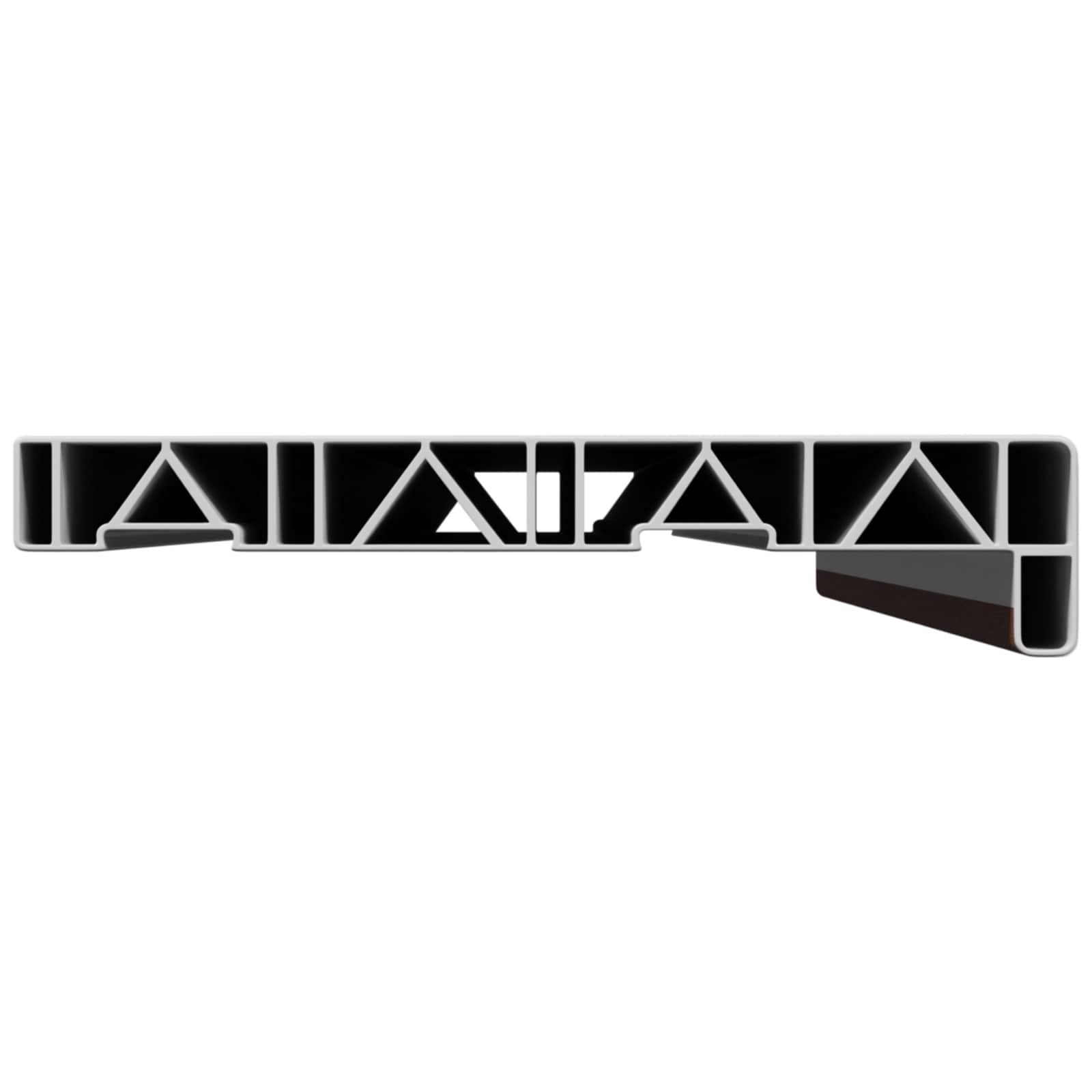 Fensterbank Braunes Holz 100 x 20 x 4,5 cm PVC