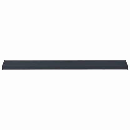 Fensterbank Anthrazit mit Holzmaserung 120 x 20 x 4,5 cm PVC