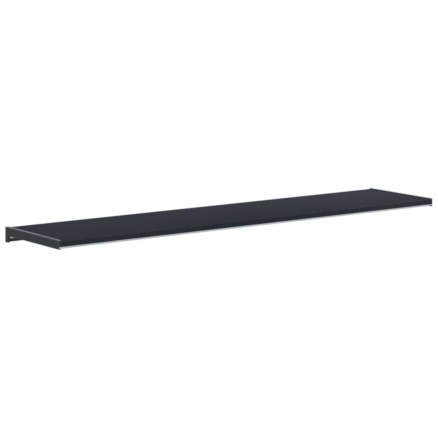 Fensterbank Anthrazit mit Holzmaserung 140 x 25 x 4,5 cm PVC