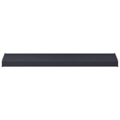 Fensterbank Anthrazit mit Holzmaserung 80 x 30 x 4,5 cm PVC