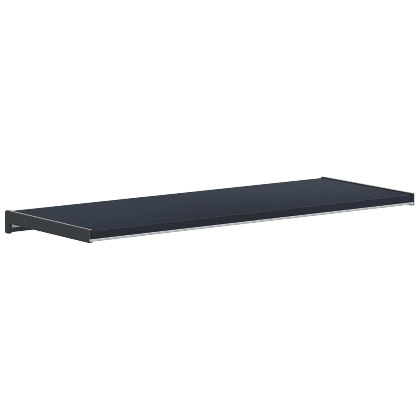 Fensterbank Anthrazit mit Holzmaserung 100 x 30 x 4,5 cm PVC