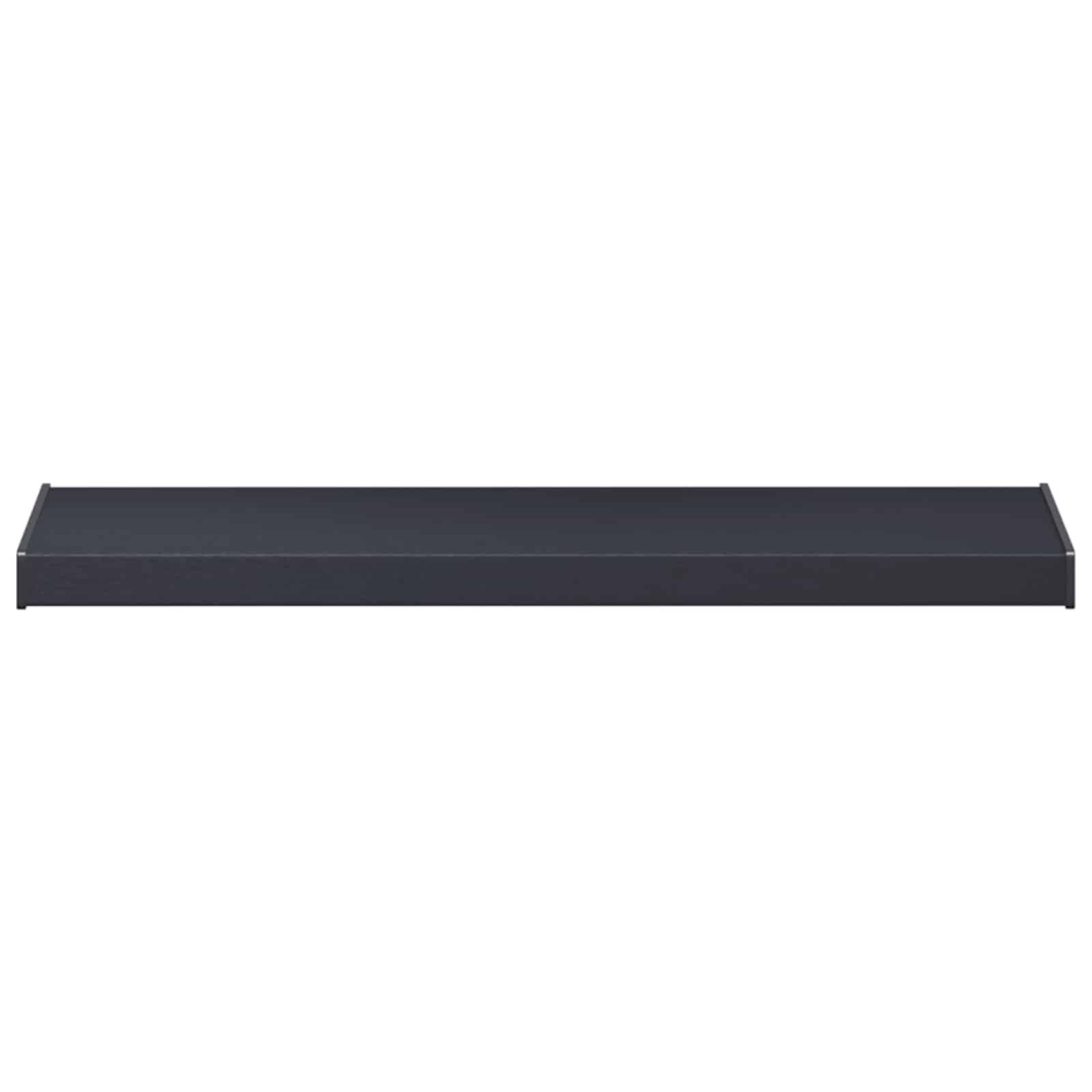 Fensterbank Anthrazit mit Holzmaserung 100 x 30 x 4,5 cm PVC