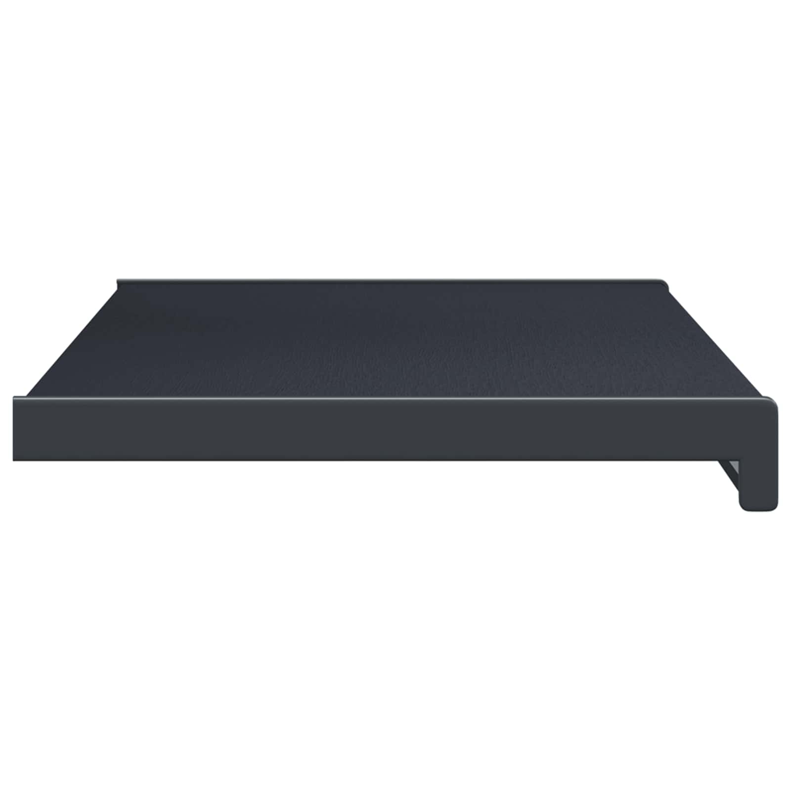 Fensterbank Anthrazit mit Holzmaserung 100 x 30 x 4,5 cm PVC