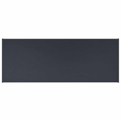 Fensterbank Anthrazit mit Holzmaserung 100 x 30 x 4,5 cm PVC
