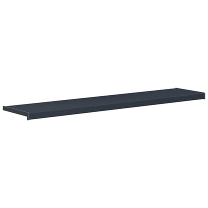 Fensterbank Anthrazit mit Holzmaserung 140 x 30 x 4,5 cm PVC