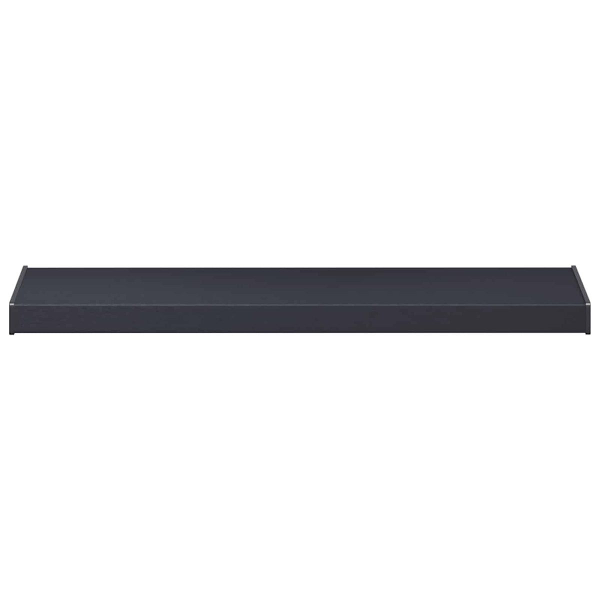Fensterbank Anthrazit mit Holzmaserung 100 x 35 x 4,5 cm PVC