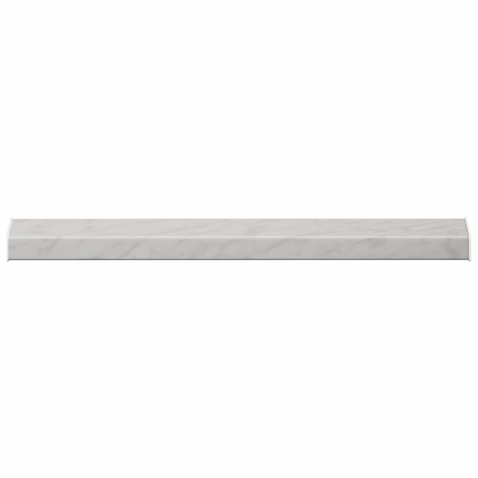 Fensterbank Marmorstruktur 100 x 15 x 4,5 cm PVC