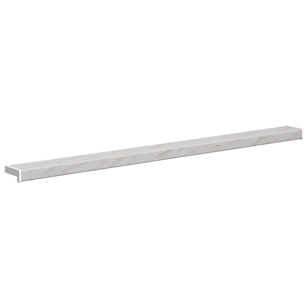 Fensterbank Marmorstruktur 120 x 15 x 4,5 cm PVC