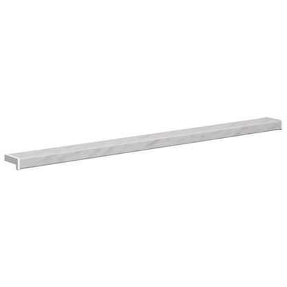 Fensterbank Marmorstruktur 120 x 15 x 4,5 cm PVC