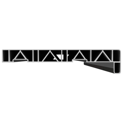 Fensterbank Marmorstruktur 120 x 20 x 4,5 cm PVC