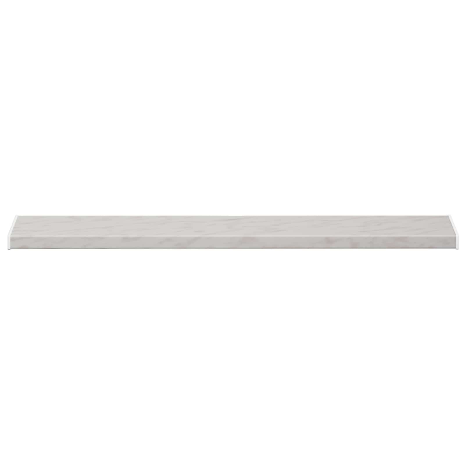Fensterbank Marmorstruktur 120 x 20 x 4,5 cm PVC