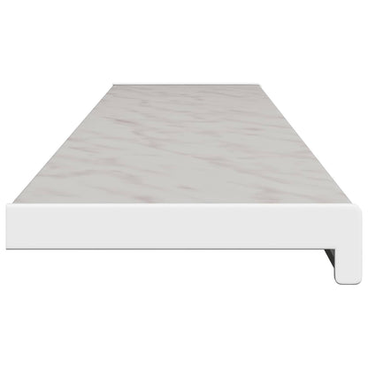 Fensterbank Marmorstruktur 120 x 20 x 4,5 cm PVC